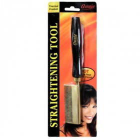 Annie Straightening Comb #5502 Medium Teeth Straight Annie Straightening Comb #5502 Medium Teeth Straight